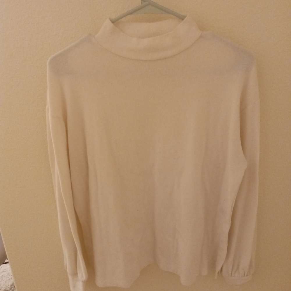 Plain white long sleeve